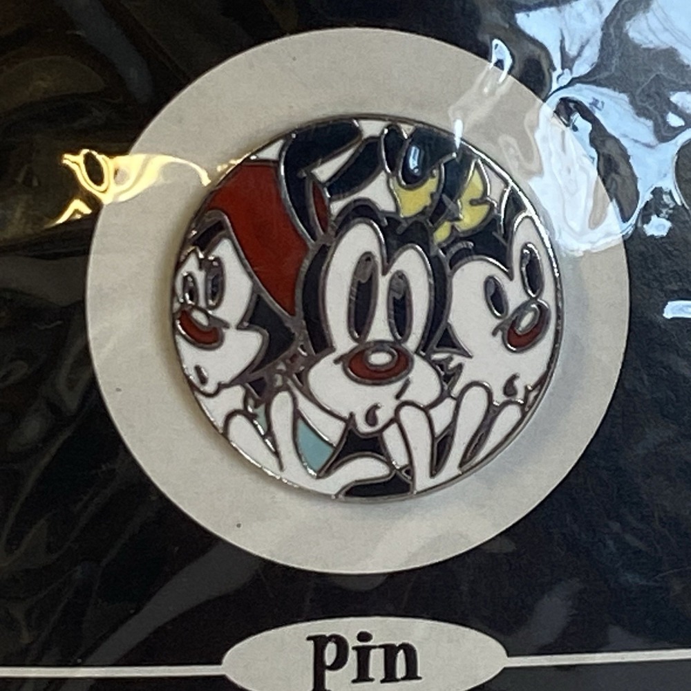 Vintage Animaniacs Pin 1994 Warner Bros Yakko Wakko Dot New Unopened 90s Retro